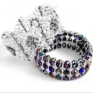 🍍3/$15🍍 Crystal & Bead Bracelets (2)